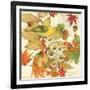 Flora & Tanager I-Julie Paton-Framed Art Print