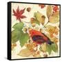 Flora & Tanager II-Julie Paton-Framed Stretched Canvas