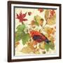 Flora & Tanager II-Julie Paton-Framed Art Print