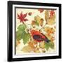 Flora & Tanager II-Julie Paton-Framed Art Print