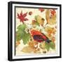 Flora & Tanager II-Julie Paton-Framed Premium Giclee Print