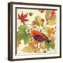 Flora & Tanager II-Julie Paton-Framed Art Print