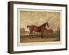 Flora Temple and Her Colt-null-Framed Giclee Print