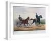 Flora Temple and Lancet Racing on the Centreville Course, 1856-Currier & Ives-Framed Giclee Print