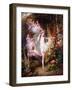 Flora Unveiled by Zephyrs, 1807-Richard Westall-Framed Giclee Print