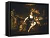 Flora with Putti-Francesco Albani-Framed Stretched Canvas