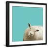 Flora-Linda Wood-Framed Giclee Print