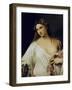 Flora-Titian (Tiziano Vecelli)-Framed Giclee Print