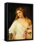 Flora-Titian (Tiziano Vecelli)-Framed Stretched Canvas