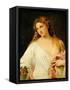 Flora-Titian (Tiziano Vecelli)-Framed Stretched Canvas