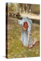 Flora-Sir Lawrence Alma-Tadema-Stretched Canvas