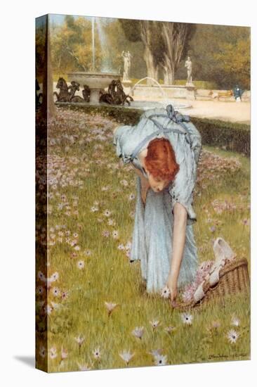 Flora-Sir Lawrence Alma-Tadema-Stretched Canvas