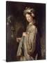 Flora-Rembrandt van Rijn-Stretched Canvas