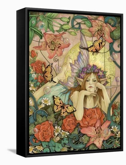 Florabundance-Linda Ravenscroft-Framed Stretched Canvas