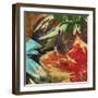 Floragraph I-James Burghardt-Framed Art Print