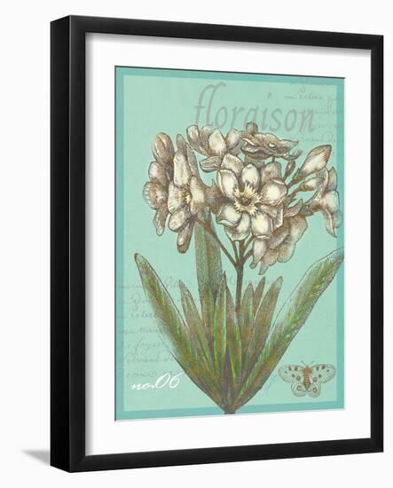 Floraison Nouveau 1-Devon Ross-Framed Art Print