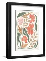 Floral Abstract I-Veronique Charron-Framed Photographic Print