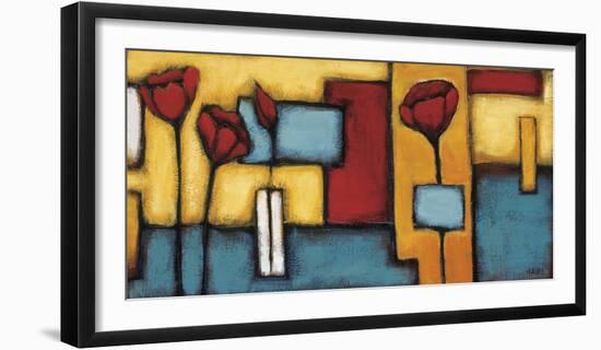 Floral Abstract II-H^ Alves-Framed Giclee Print