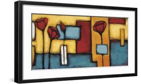 Floral Abstract II-H^ Alves-Framed Giclee Print