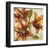 Floral Abstract-Randy Hibberd-Framed Art Print