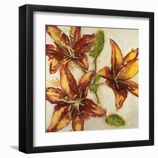 Floral Abstract-Randy Hibberd-Framed Art Print