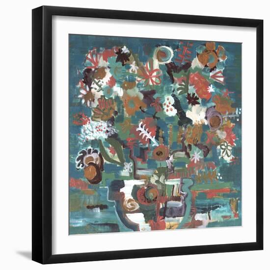 Floral Abstract-Ann Tygett Jones Studio-Framed Giclee Print