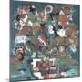 Floral Abstract-Ann Tygett Jones Studio-Mounted Giclee Print