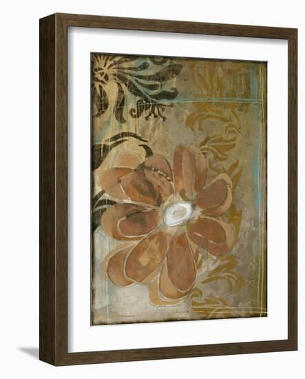 Floral Abstraction II-Jennifer Goldberger-Framed Art Print