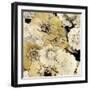 Floral Abundance in Gold II-Kate Bennett-Framed Art Print