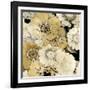 Floral Abundance in Gold II-Kate Bennett-Framed Art Print