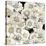 Floral Abundance in Ivory-Kate Bennett-Stretched Canvas