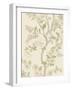 Floral Adornment - Flourish-Aurora Bell-Framed Giclee Print