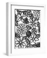 Floral Afternoon-Laura Miller-Framed Giclee Print