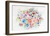 Floral Arrangement II-Li Bo-Framed Giclee Print