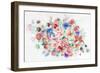 Floral Arrangement VI-Li Bo-Framed Giclee Print