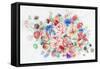 Floral Arrangement VI-Li Bo-Framed Stretched Canvas