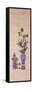 Floral Arrangements in Cloisonne Jars-null-Framed Stretched Canvas