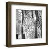 Floral Art Deco Pattern I-Irena Orlov-Framed Premium Giclee Print