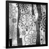 Floral Art Deco Pattern I-Irena Orlov-Framed Art Print