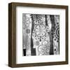 Floral Art Deco Pattern I-Irena Orlov-Framed Art Print