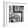 Floral Art Deco Pattern II-Irena Orlov-Framed Art Print