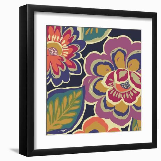 Floral Assortment Square II-Wild Apple Portfolio-Framed Art Print