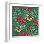 Floral Background with Bird-Varvara Kurakina-Framed Art Print