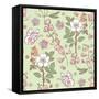 Floral Background-yuls2000-Framed Stretched Canvas