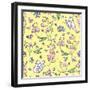 Floral Background-yuls2000-Framed Art Print