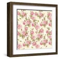 Floral Background-Aleksey Vl B.-Framed Art Print