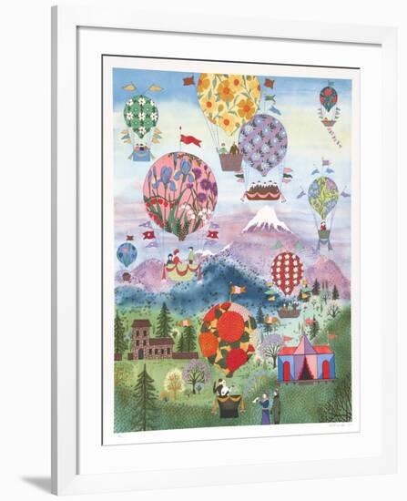 Floral Balloons-Jack Hofflander-Framed Limited Edition