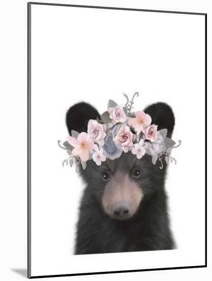Floral Bear-Leah Straatsma-Mounted Art Print