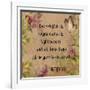 Floral Bible Verse-A-Jean Plout-Framed Giclee Print