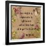 Floral Bible Verse-A-Jean Plout-Framed Giclee Print